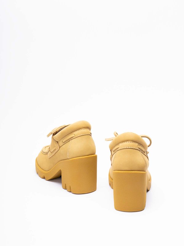 The Best Shops BURBERRY: Loafers & Slippers - `stride` leather loafers