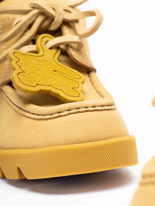 BURBERRY buy online `stride` leather loafers