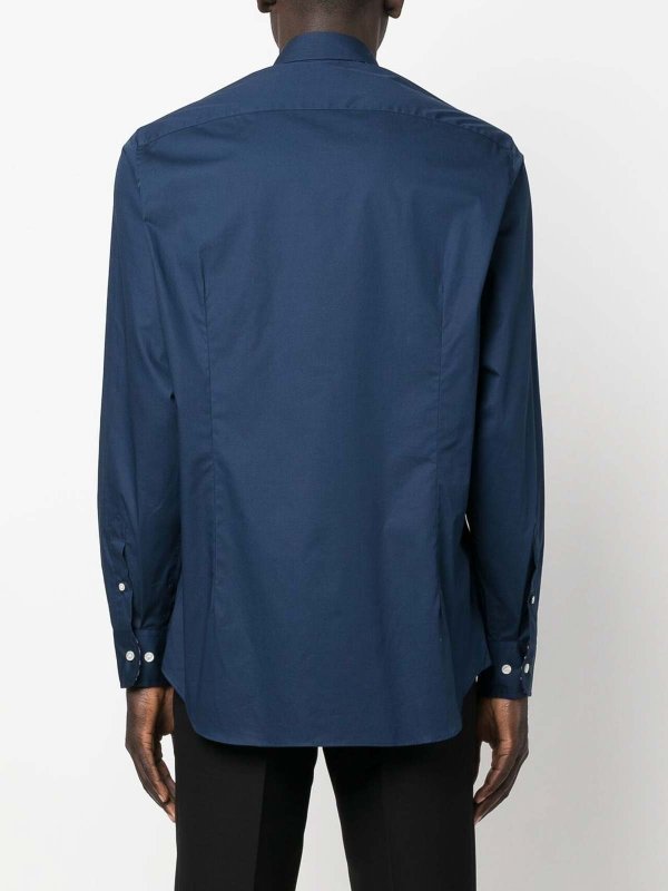 ETRO buy online Blue buttoned shirt