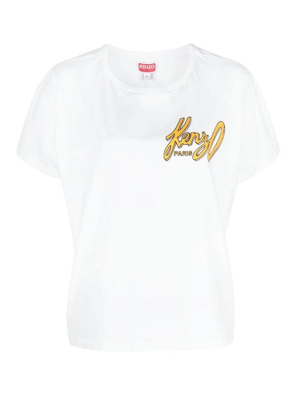 KENZO: t-shirts - Kenzo logo tee