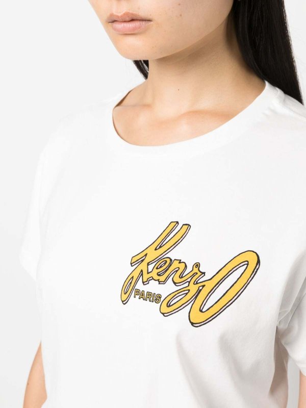 Kenzo logo tee shop online: KENZO