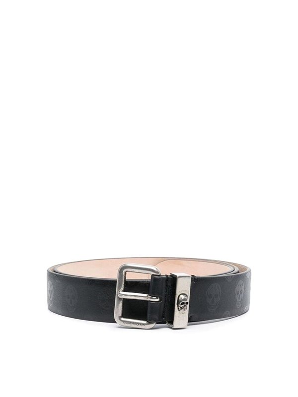 ALEXANDER MCQUEEN: belts - Leather belt