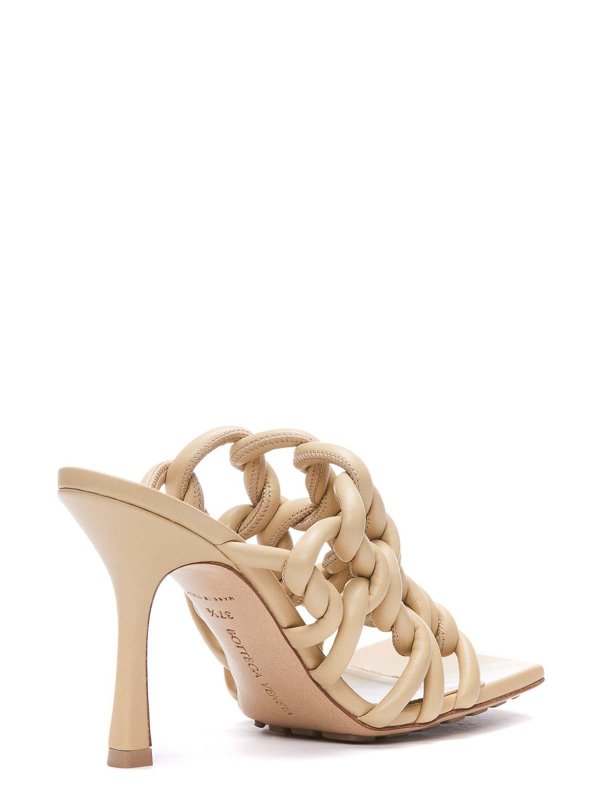The Best Shops BOTTEGA VENETA: sandals - Leather sandals