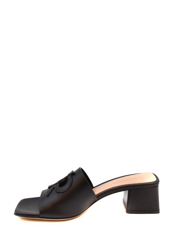 The Best Shops Gianvito Rossi: Sandalen - Sandalen - Schwarz
