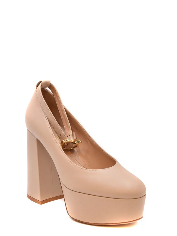 Gianvito Rossi: court shoes online - Leather pumps