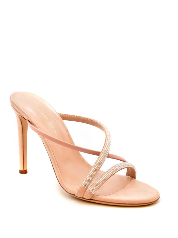 GIUSEPPE ZANOTTI: sandals online - Leather sandals