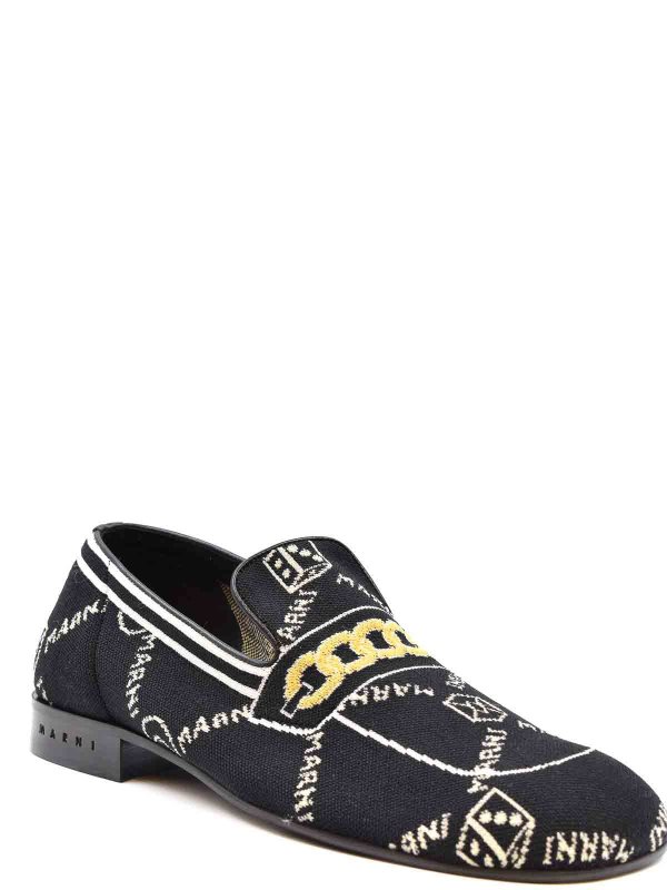 Marni: ロファー＆スリッパ online - ローファー - 黒