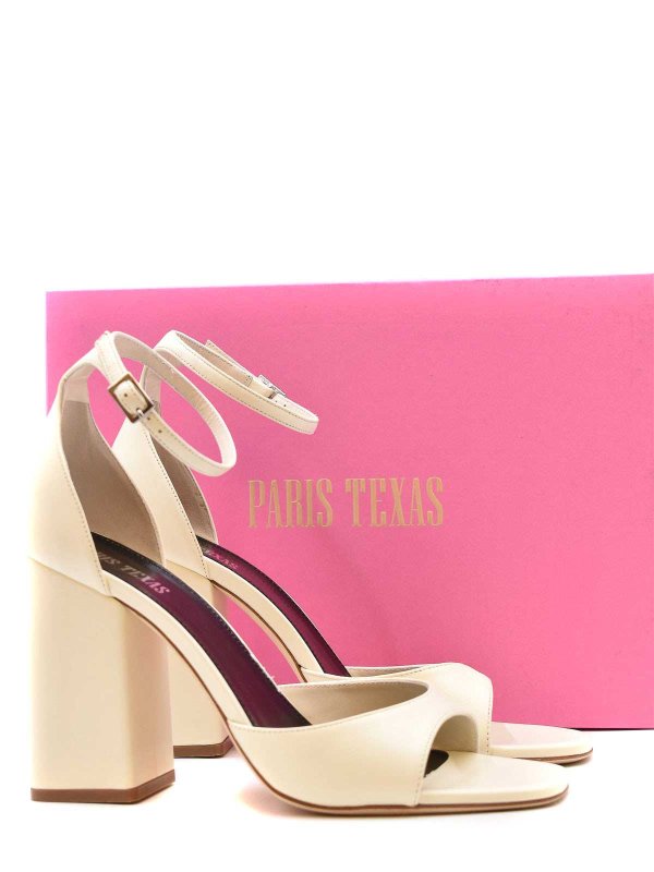 サンダル - クリーム shop online: Paris Texas