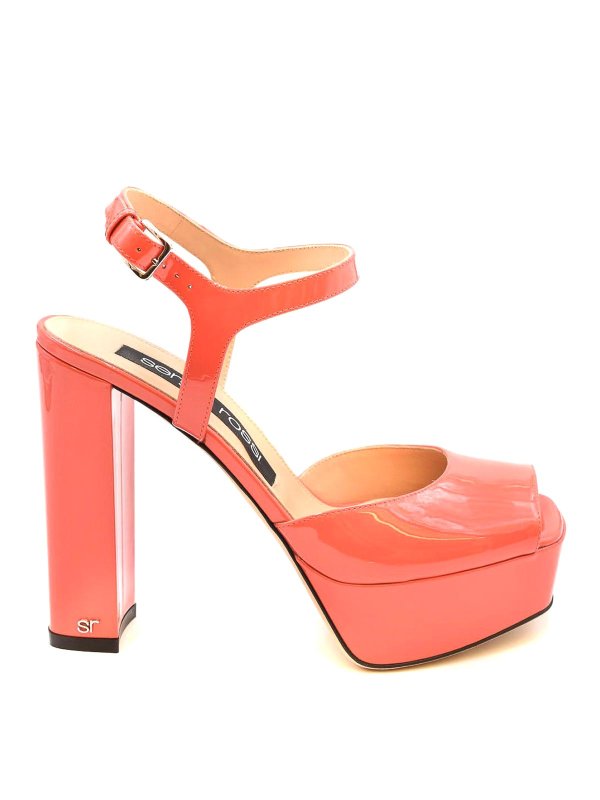 SERGIO ROSSI: Sandalias - Sandalias - Rojo