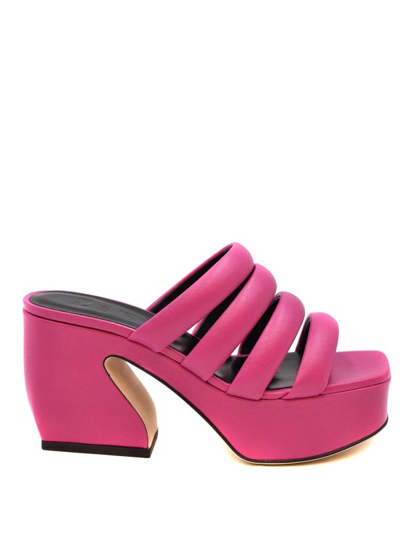 SI ROSSI: Sandalen - Sandalen - Fuchsia