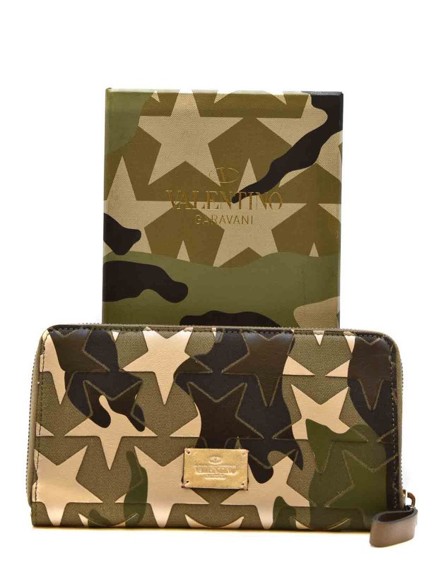 Valentino garavani wallet shop online: VALENTINO GARAVANI
