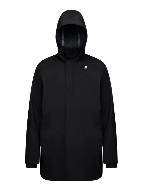 K-way Tech fabric jacket - Black - Men | K71231WUSY | thebs.com