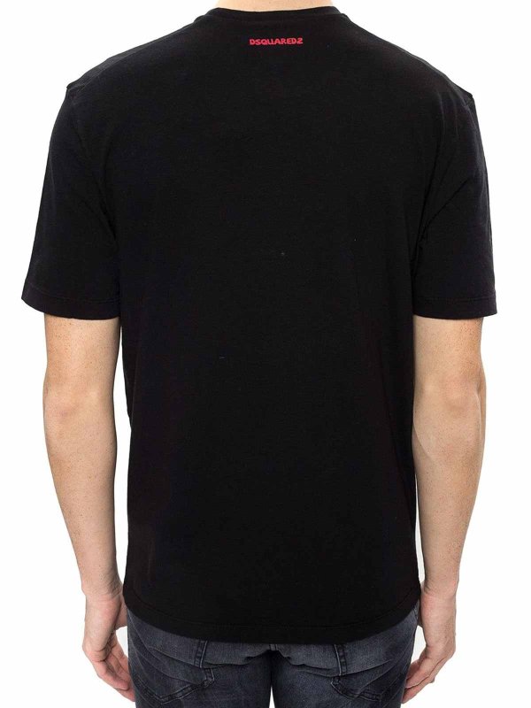 DSQUARED2: Tシャツ online - Tシャツ - 黒