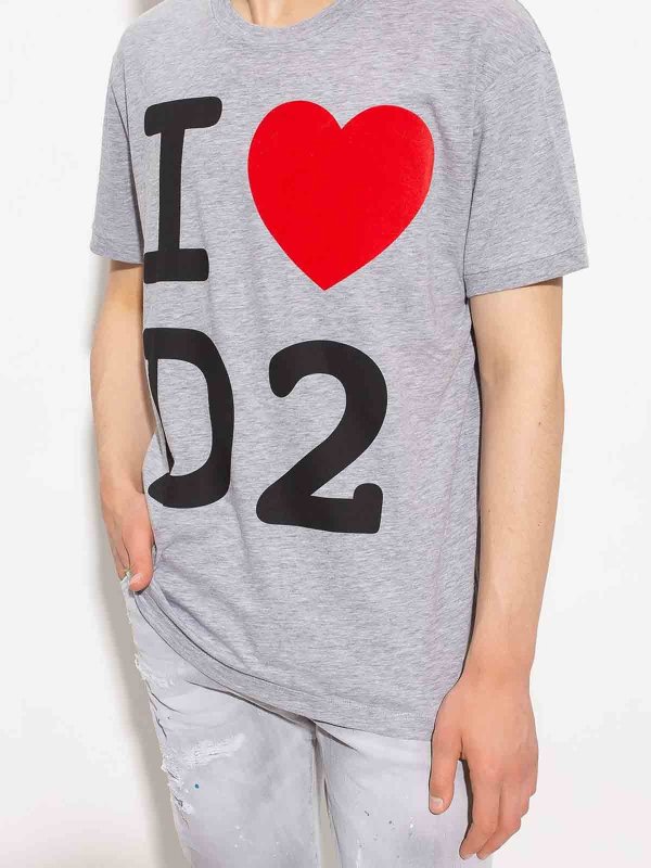 DSQUARED2: t-shirts online - Cotton t-shirt