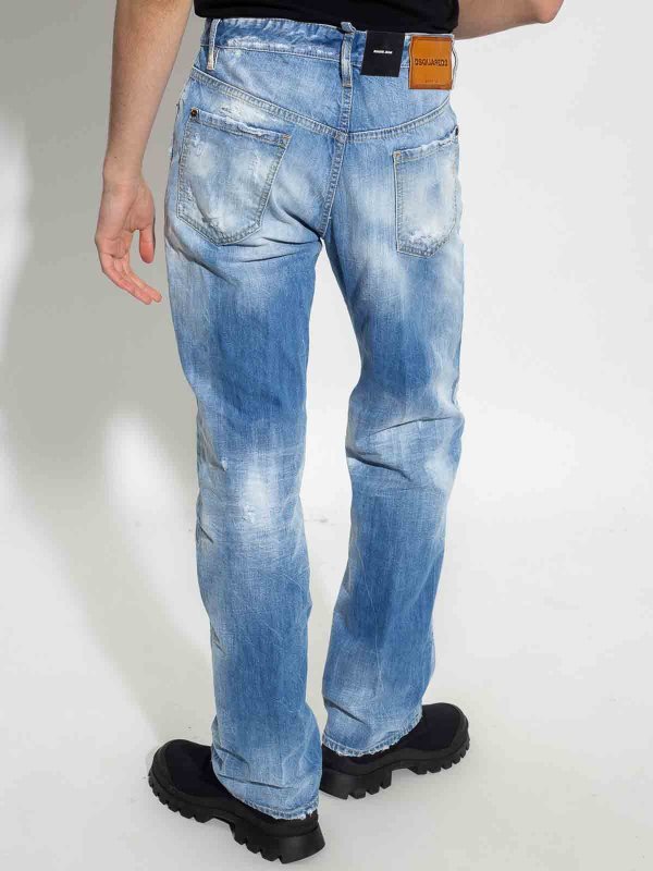 The Best Shops DSQUARED2: straight leg jeans - Denim Jeans