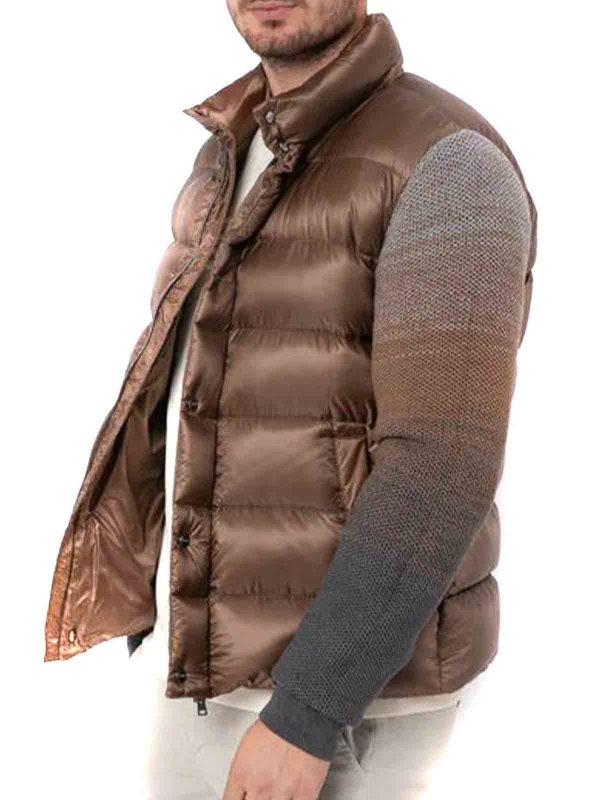 The Best Shops HERNO: Chaquetas y Chaquetones acolchados - Chaqueta Alcochada - Marrón