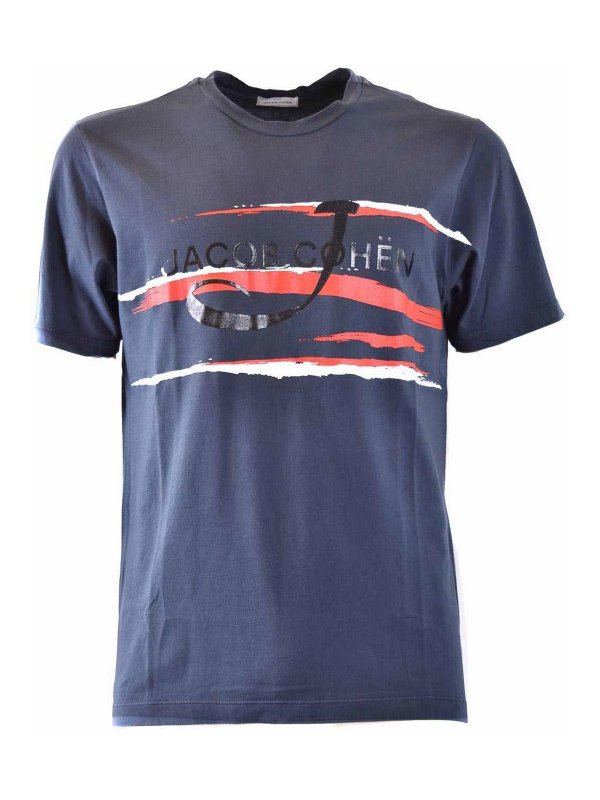 JACOB COHEN: t-shirt - T-shirt con logo