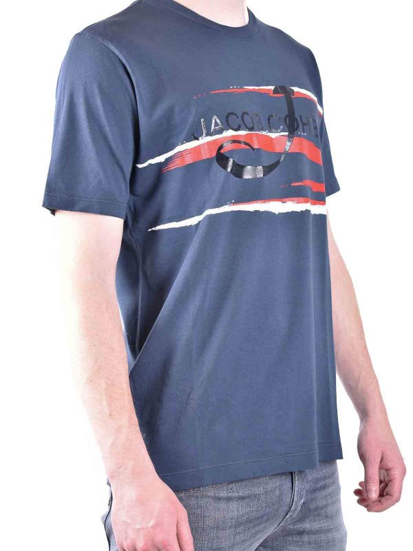The Best Shops JACOB COHEN: t-shirt - T-shirt con logo