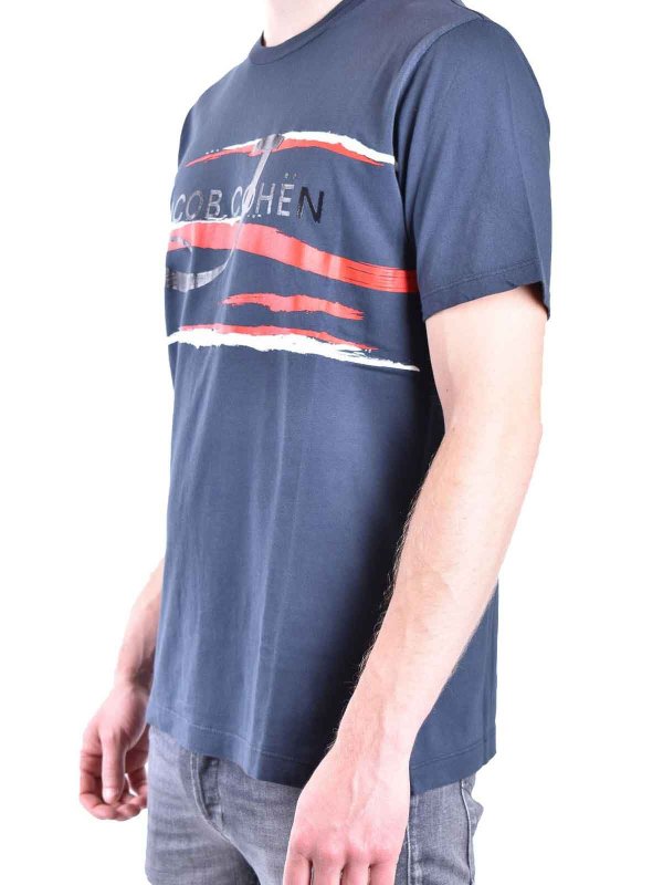 T-shirt con logo shop online: JACOB COHEN