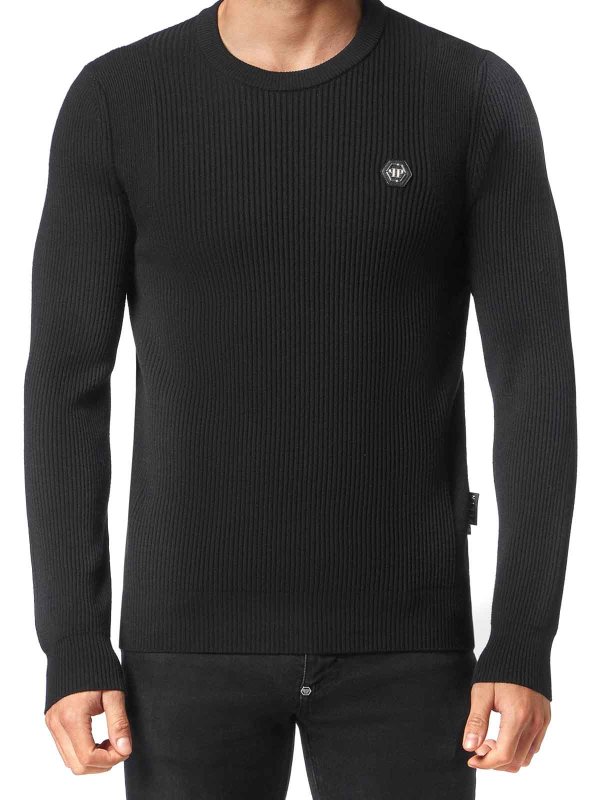 PHILIPP PLEIN: Sweatshirts & Pulls online - Sweat-Shirts - Noir