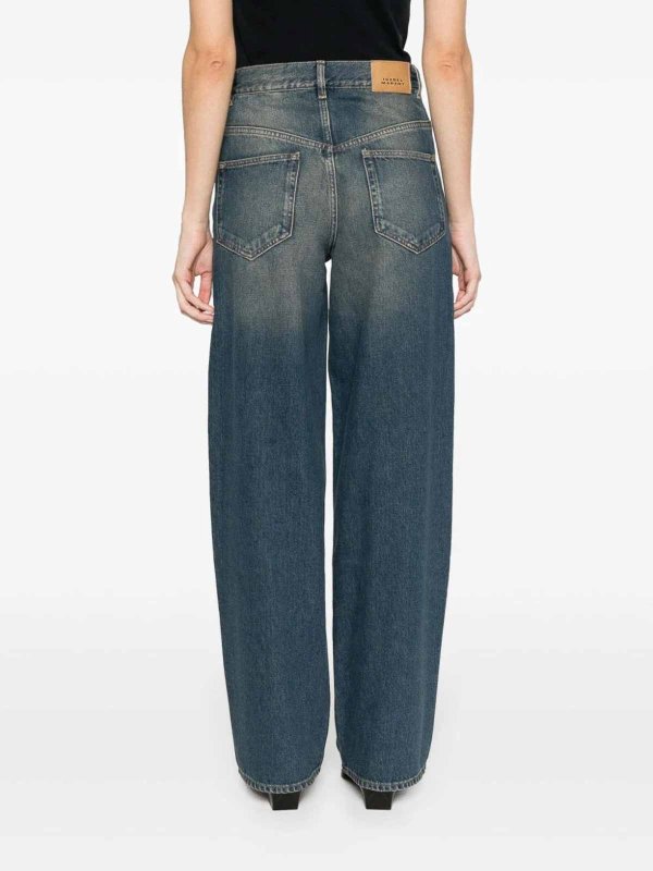 The Best Shops ISABEL MARANT: ストレートジーンズ - ストレートジーンズ - ダークウォッシュ