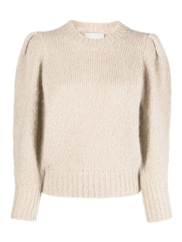 ISABEL MARANT: Pull col rond - Pull Col Rond - Beige