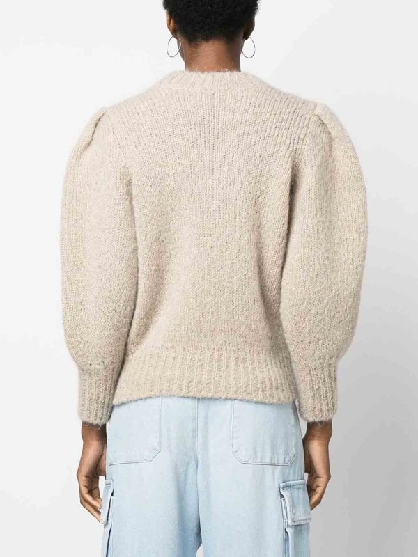 The Best Shops ISABEL MARANT: Pull col rond - Pull Col Rond - Beige