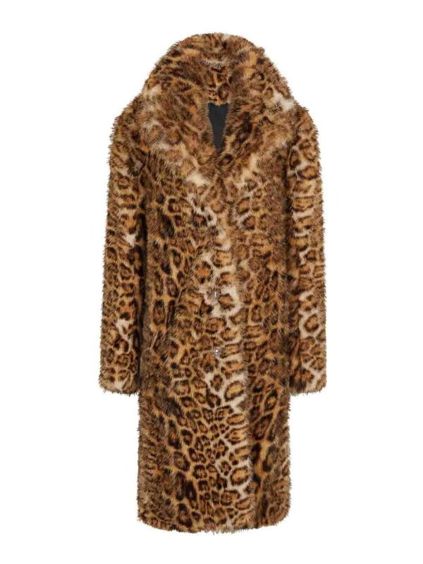 PACO RABANNE: Pellicce e montoni - Pelliccia sintetica leopardata