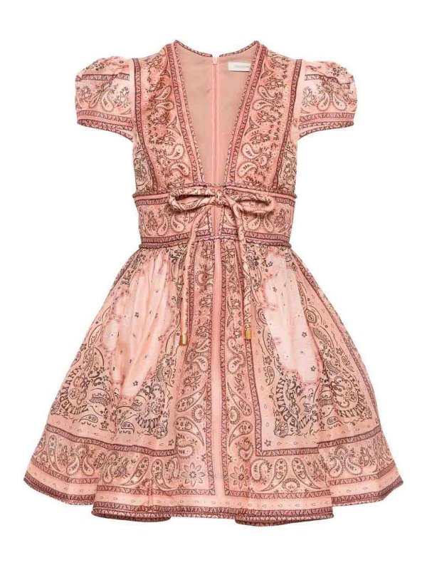 ZIMMERMANN: short dresses - Matchmaker short dress with print