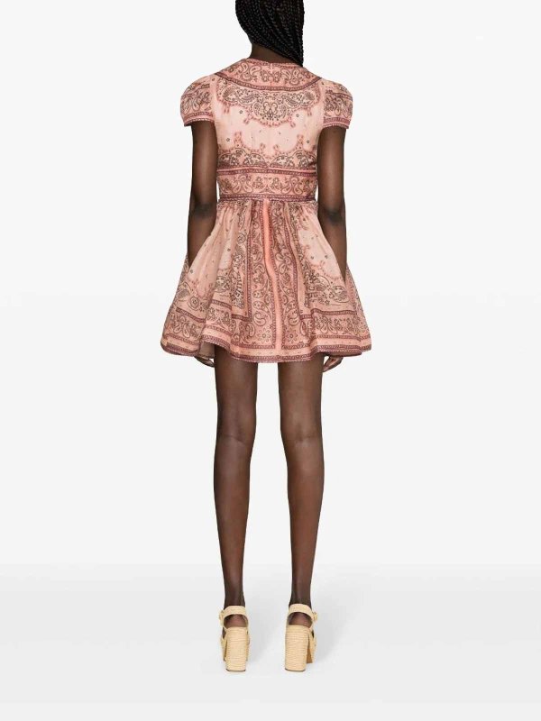 The Best Shops ZIMMERMANN: short dresses - Matchmaker short dress with print