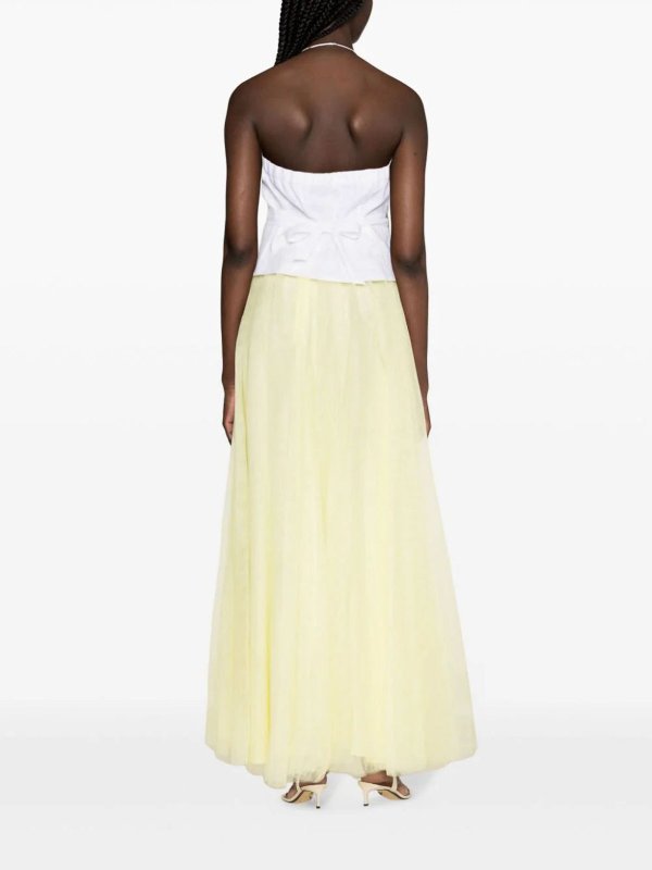 Langer Rock - Gelb shop online: ZIMMERMANN