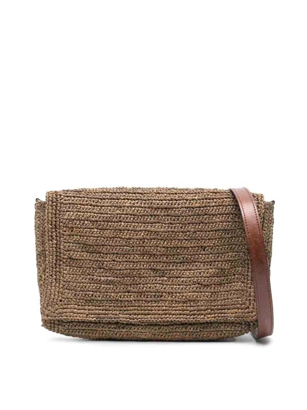 IBELIV: ショルダーバッグ - ショルダーバッグ - ブラウン