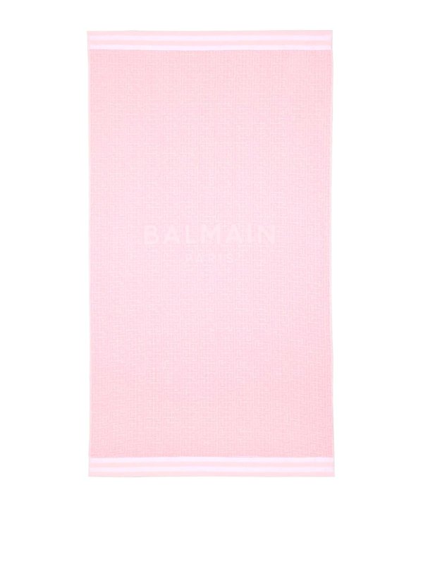 Balmain: homeware - Embroidered towel
