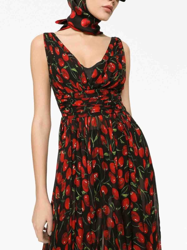 Maxi dress shop online: DOLCE & GABBANA