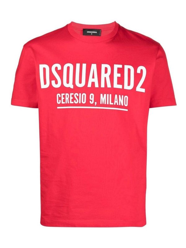 DSQUARED2: t-shirts - T-shirt red