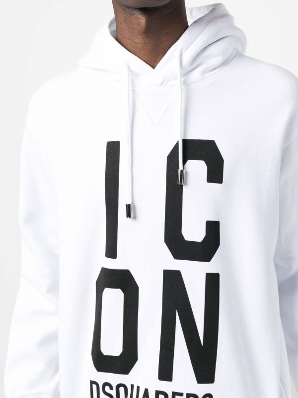 Sweatshirt - Weiß shop online: DSQUARED2