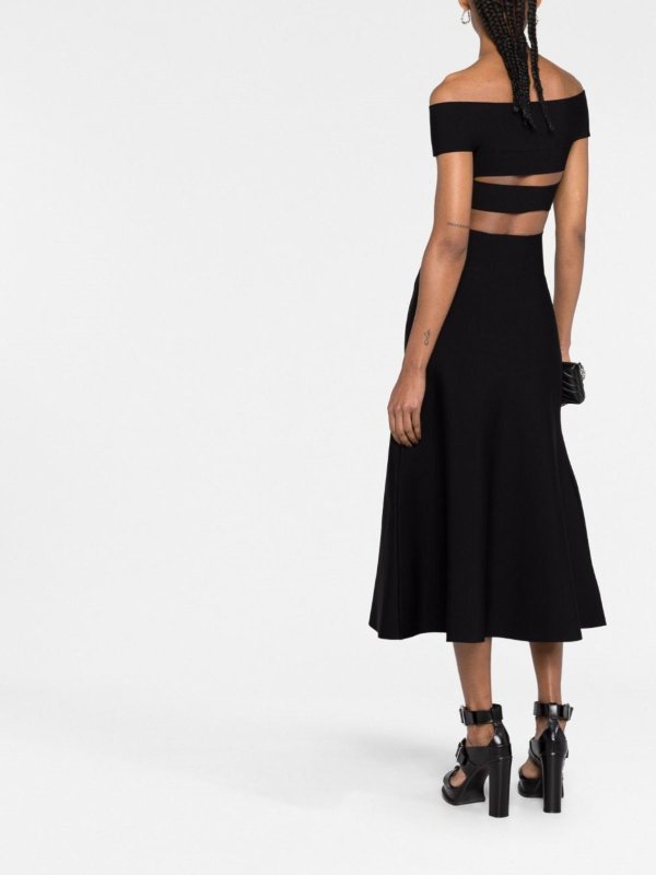 The Best Shops ALEXANDER MCQUEEN: maxi dresses - Asymmetric maxi dress