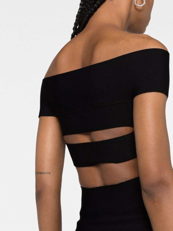 ALEXANDER MCQUEEN buy online Asymmetric maxi dress