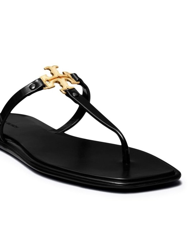 The Best Shops TORY BURCH: sandals - Roxanne jelly perfect blk/gold