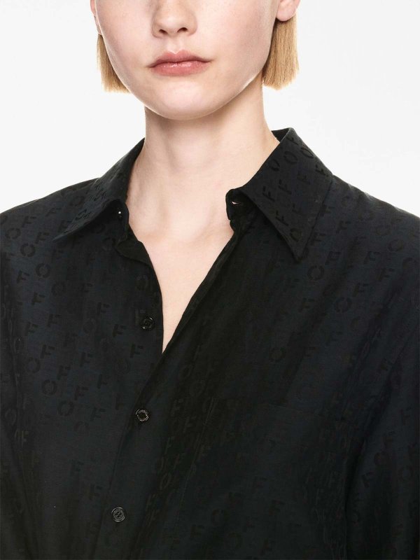 OFF-WHITE buy online ショートドレス - 黒