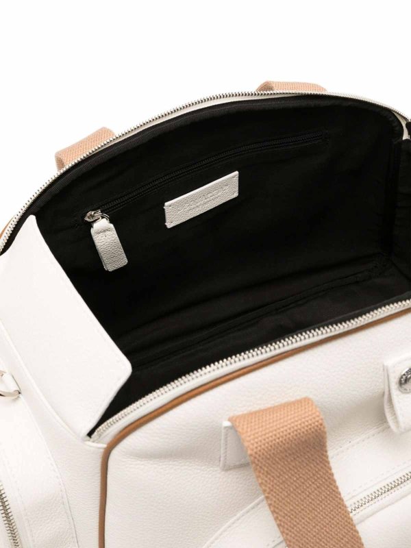 The Best Shops DSQUARED2: cross body bags - Logo-print leather duffle bag