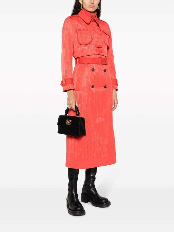 OFF-WHITE: borse a tracolla online - Borsa Jitney 28 con manico superiore