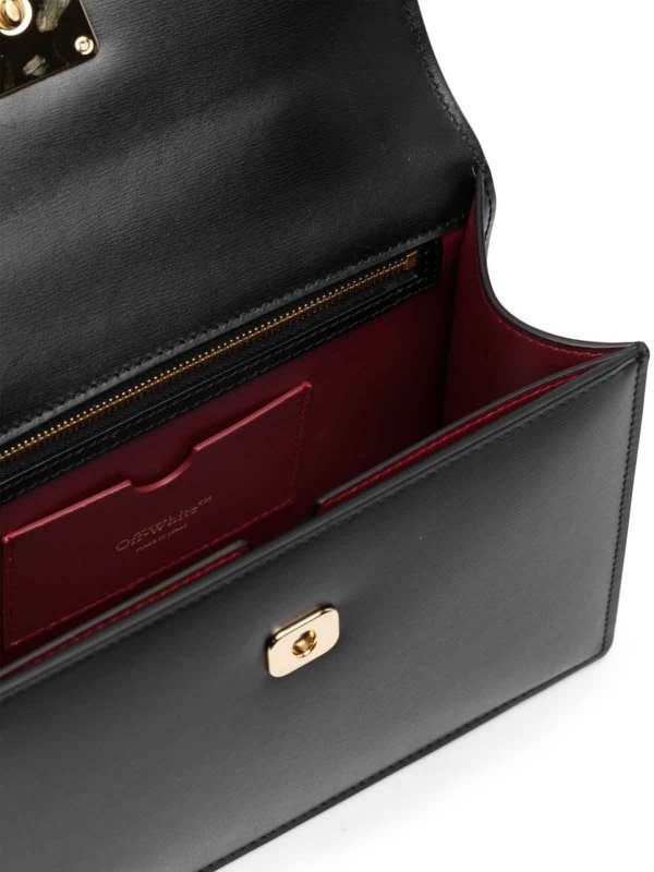 Borsa Jitney 28 con manico superiore shop online: OFF-WHITE