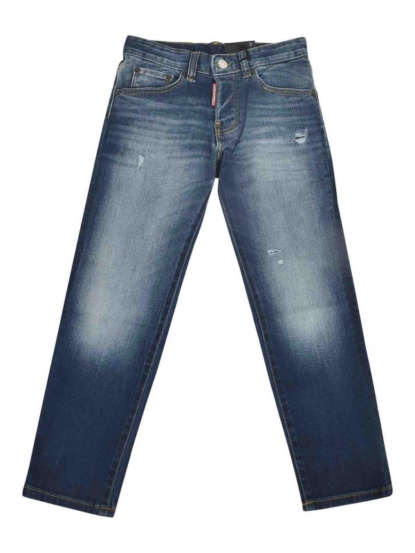 DSQUARED2: straight leg jeans - Straight leg jeans