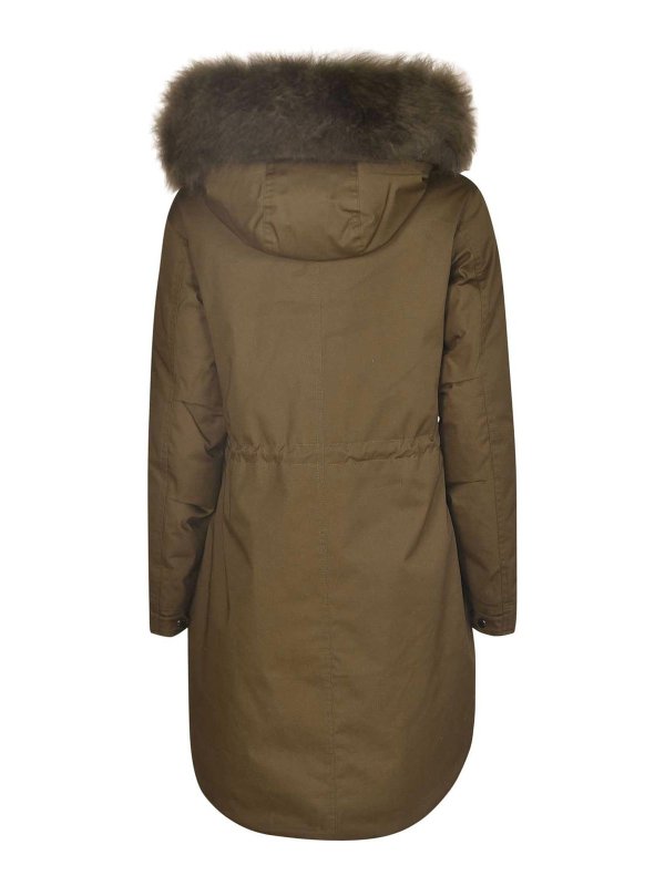 The Best Shops WOOLRICH: Lange Daunenmäntel - Daunenmantel - Grün