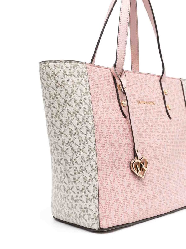 MICHAEL KORS: totes bags online - Pink faux leather girl michael kors bag