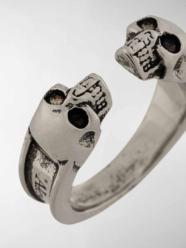 ALEXANDER MCQUEEN buy online Bague - Argent