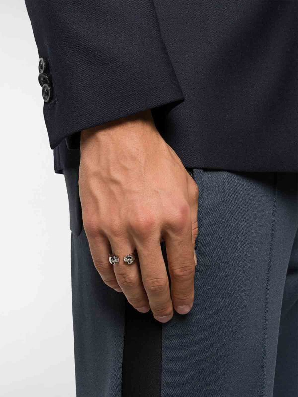 The Best Shops ALEXANDER MCQUEEN: Bague - Argent
