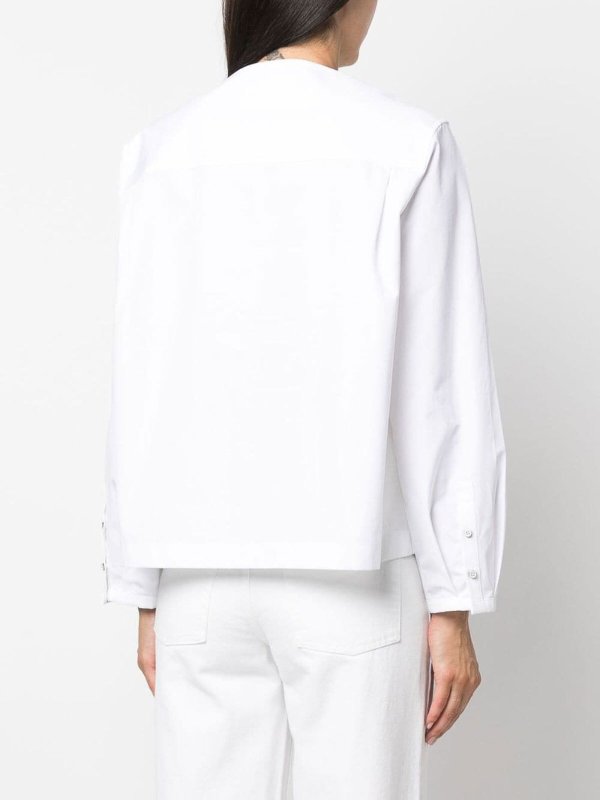JIL SANDER: Tops & Tank tops online - White top