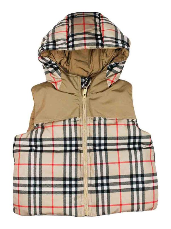 BURBERRY: giacche casual - Giubbotto Burberry beige